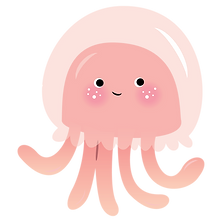 Cute Pink Jellyfish