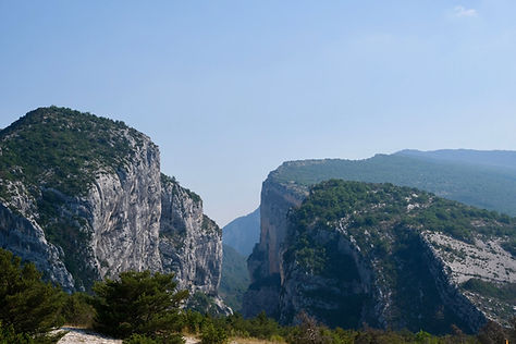 Deux falaises