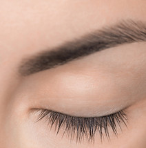 Closed Eyelids Closeup