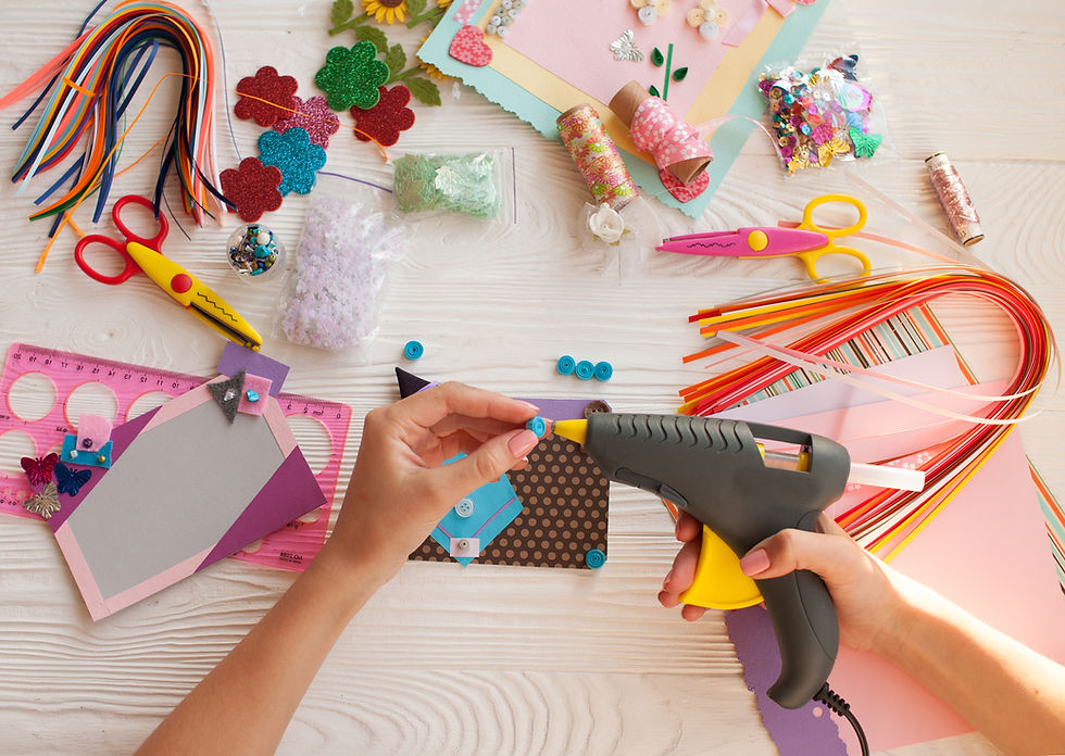 Crafting Supplies Setup
