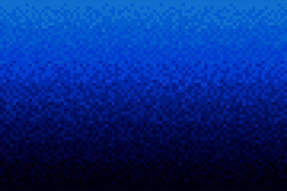 Blue Pixel Gradient
