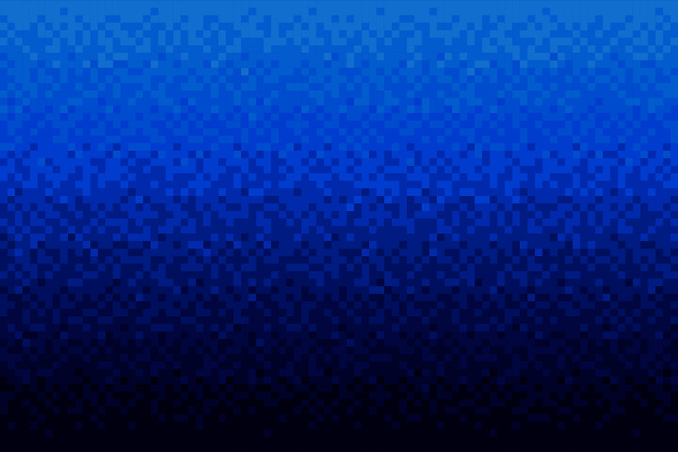 Blue Pixel Gradient