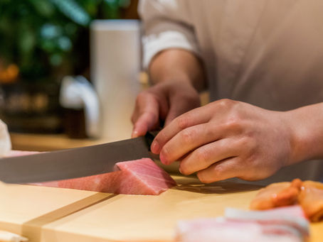 Classic Gefilte fish.