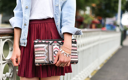 Jeune fille tendance