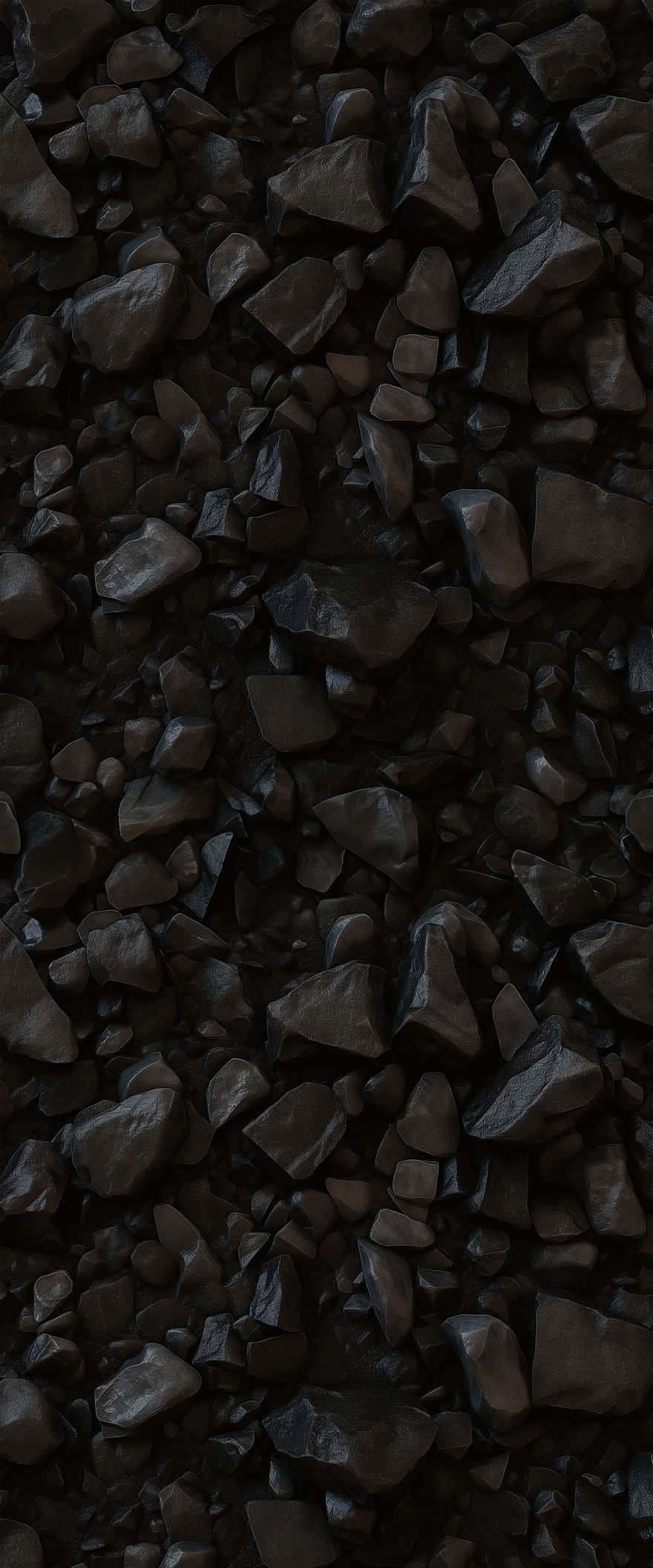 Black Rocks Texture