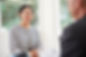 Asian woman having a job interview