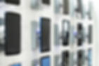 Display til mobiltelefonbutik