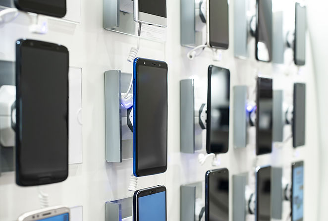 手機店展示