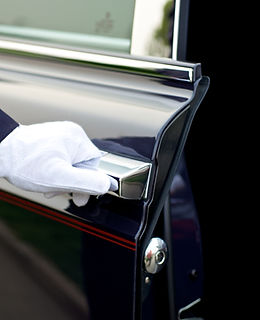 Opening car door