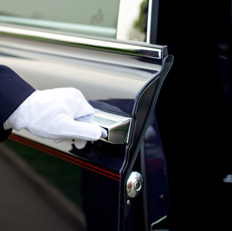 Opening car door