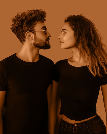 Couple in Brownish Tone