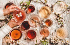 Shades of Rose Wine