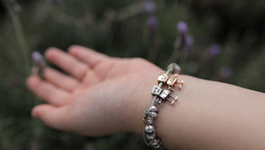 Friendship Charm Bracelet with Robots