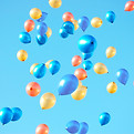 Bunte Luftballons