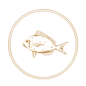 Vintage Fish Emblem