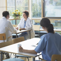 Krankenhauscafeteria
