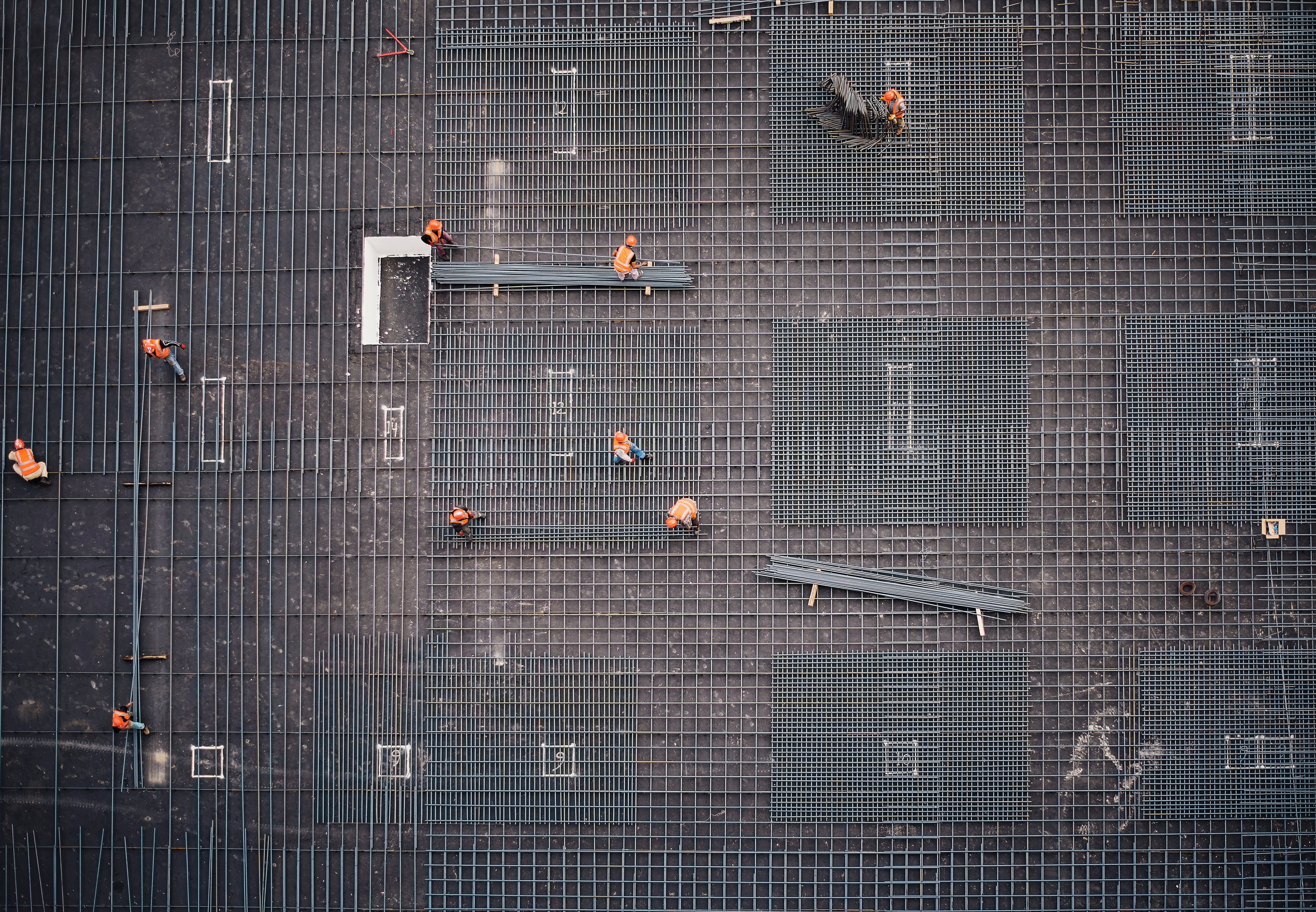 Construction Site Pipes