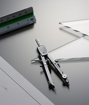 Architectural Tools on Desk