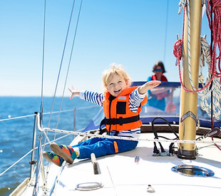 Kid on a Sailboat