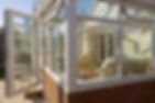 conservatory next to house
