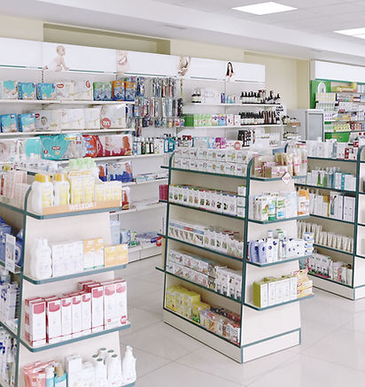 Intérieur de la pharmacie