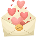 Love Letter with Hearts