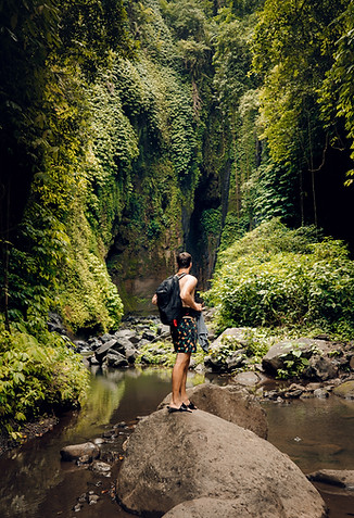 Explorer In Jungle