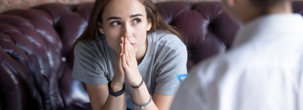 Mädchen in der Therapie