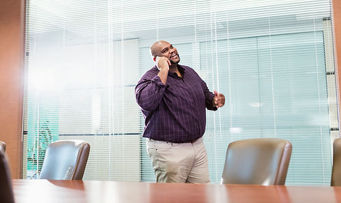 Businessman on Phone
