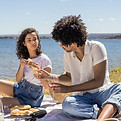 Picnic by Lake