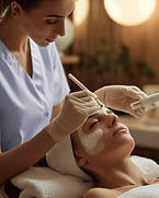 Sessione di trattamento viso