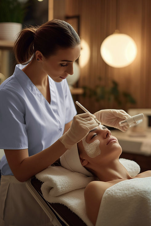 Applying Face Mask