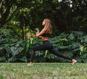 Yoga in the Garden