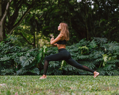 Yoga in the Garden