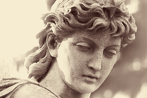 Sculpted Stone Angel