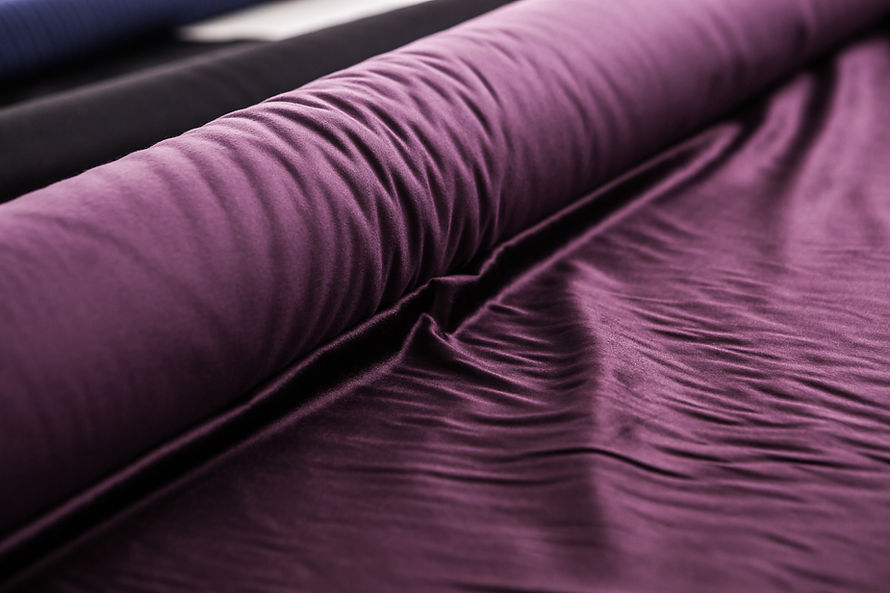 Roll of Purple Silk