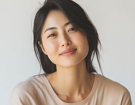 Smiling woman portrait