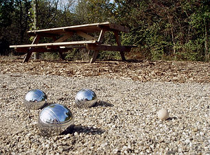 Petanque Balls Outdoors