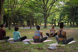 Outdoor Yoga Session