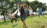 Cricket Game Outdoors