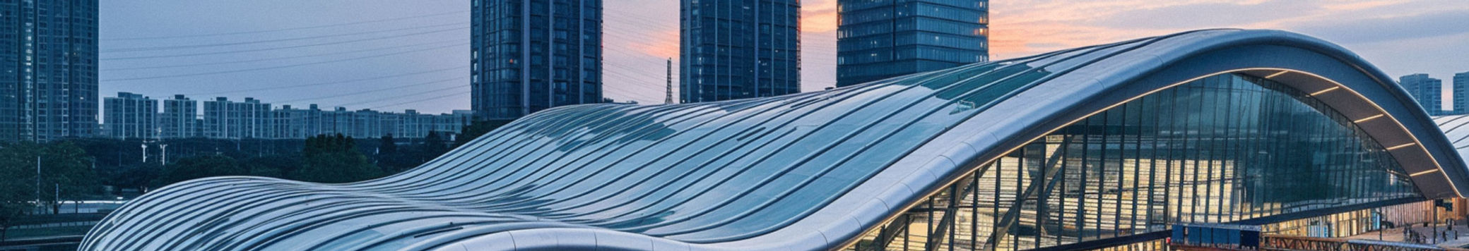 Modern Train Station