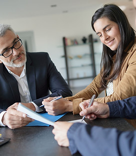 Assinando um contrato