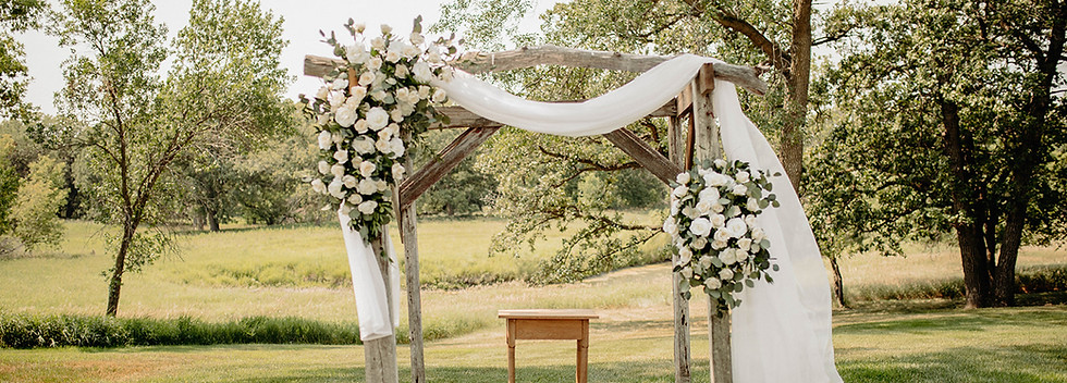 Outdoor Wedding Altar