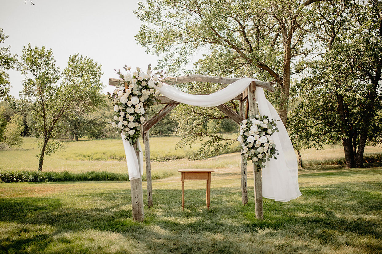 Outdoor Wedding Altar