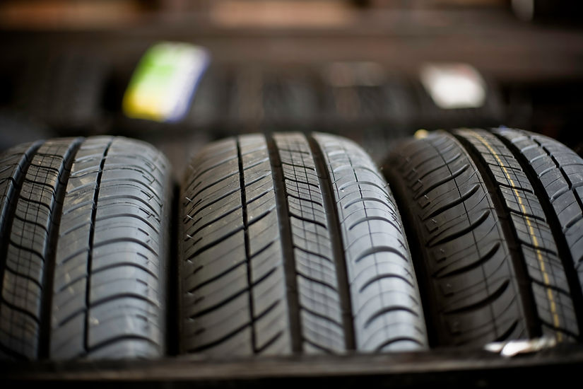 Three tyres ready for tyre fitting booking at Havers Tyres.