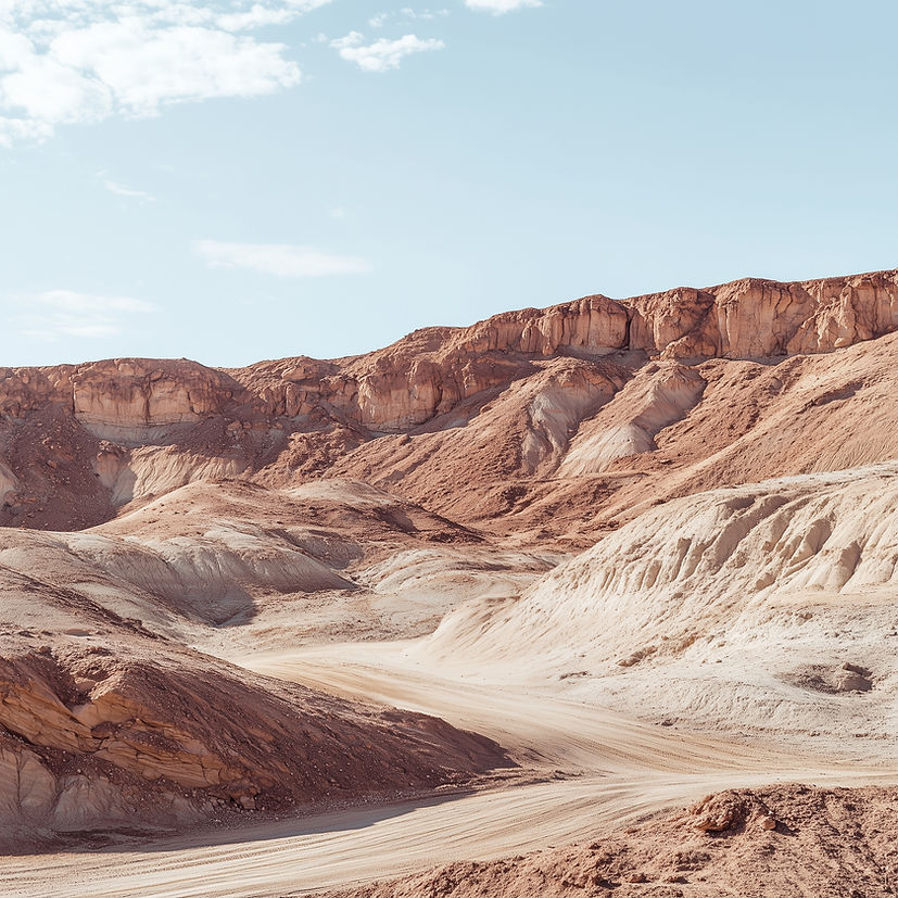Desert Landscape View