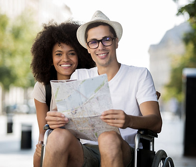 Couple with Map