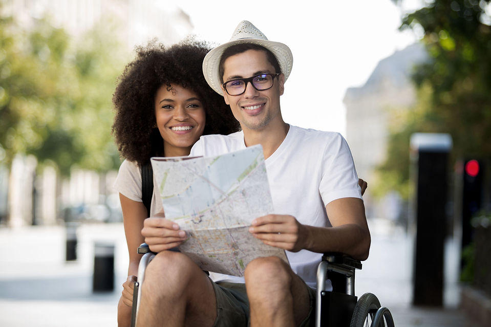 Couple with Map