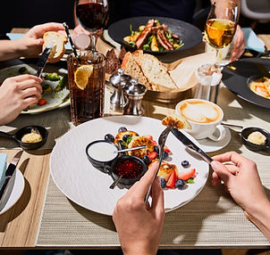 Dinner in Restaurant