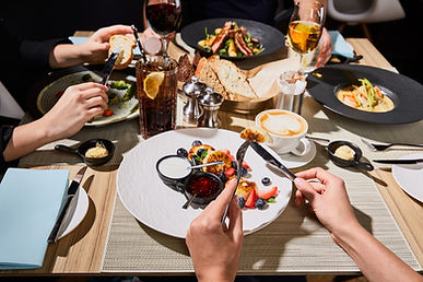 Dinner in Restaurant